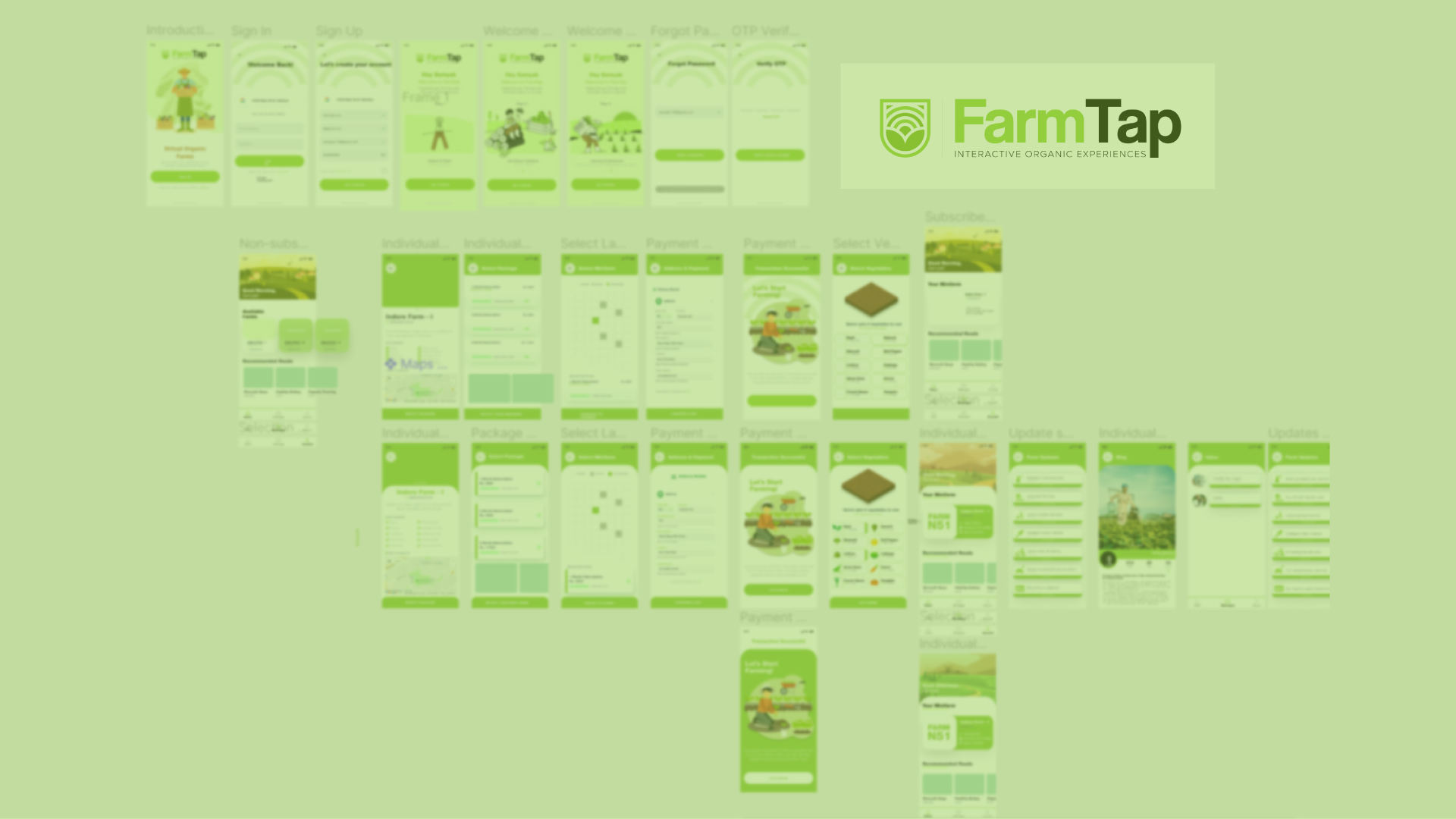 UI Designs by Samyak Jain - FarmTap